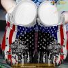 American Flag Crocs For All Ages 2023 Shoes Crocbland Clog For Men Women Funny Flag Crocs