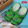 Black Green Fox & Monster Collab Crocs Classic Clog Shoes