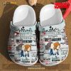 Grey Anatomy Nurse Pattern Comfortable Hot Summer Crocs Clog Shoes