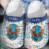 Harry Potter Ravenclaw White Crocband Crocs Clog Shoes