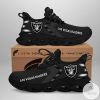 Las Vegas Raiders Sneaker Max Soul Shoes