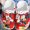 Mickey Mouse And Minnie Mouse Crocband Crocs Clog Shoes