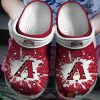 Mlb Arizona Diamondbacks Red-Blacks Crocband Crocs Clog Shoes
