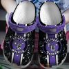 Mlb Colorado Rockies Purple-Black Crocband Crocs Clog Shoes
