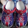 Mlb St. Louis Cardinals Red-Purple Crocband Crocs Clog Shoes