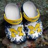 Ncaa Michigan Wolverines Crocband Crocs Clog Shoes
