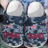 Nfl England Patriots Crocband Crocs Clog Shoes