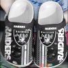 Nfl Las Vegas Raiders Crocband Crocs Clog Shoes