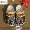 Personalized Name Amazing Trucker Iron Pattern Crocs Classic Clog Shoes