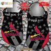 Personalized Name Baseball Crocs Stl Cardinals Star Flag Clog Shoes