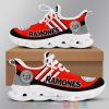 Ramones Band Logo Red Black Clunky Max Soul Shoes