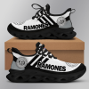 Ramones White Grey Adidas Clunky Max Soul Shoes