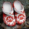 Super Mario Red-White Crocband Crocs Clog Shoes