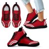 Lovely Curves Stunning Logo Icon Miami RedHawks Sneakers