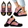 Pittsburgh Pirates Cancer Pink Ribbon Sneakers