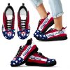 Proud Of American Flag Three Line Texas Rangers Sneakers