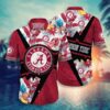 Alabama Crimson Tide Tropical Pineapple Hawaiian Shirt