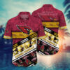 Arizona Cardinals NFL Camo Pattern Hawaiian Shirt
