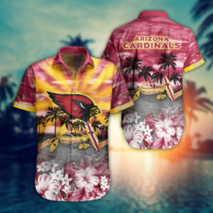 Arizona Cardinals NFL Lover Summer Hawaiian Shirt