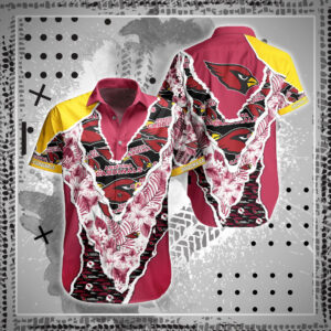Arizona Cardinals NFL Magic Pattern Hawaiian Shirt
