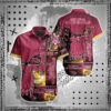 Arizona Cardinals NFL Skull Style Hawaiian Shirt