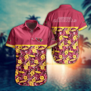 Arizona Cardinals NFL Style Summer Hawaiian Shirt