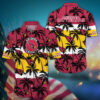 Arizona Cardinals NFL Tree Summer Pattern Hawaiian Shirt