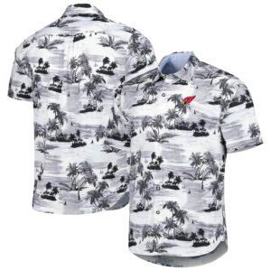 Arizona Cardinals NFL White Background Pattern Hawaiian Shirt