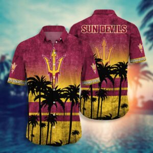 Arizona State Sun Devils US Flag Independence Day Hawaiian Shirt