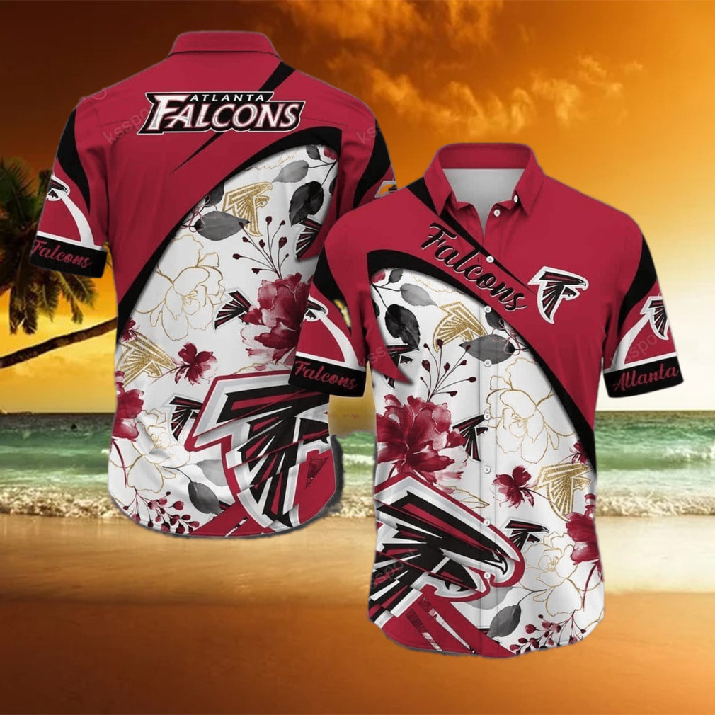 Atlanta Falcons NFL Beach Aloha Pattern Hawaiian Shirt Atlanta Falcons NFL Beach Aloha Pattern Hawaiian Shirt