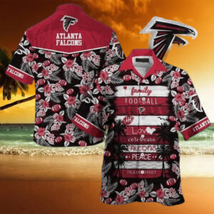 Atlanta Falcons NFL Family Football Homerun Team Hawaiian Shirt
