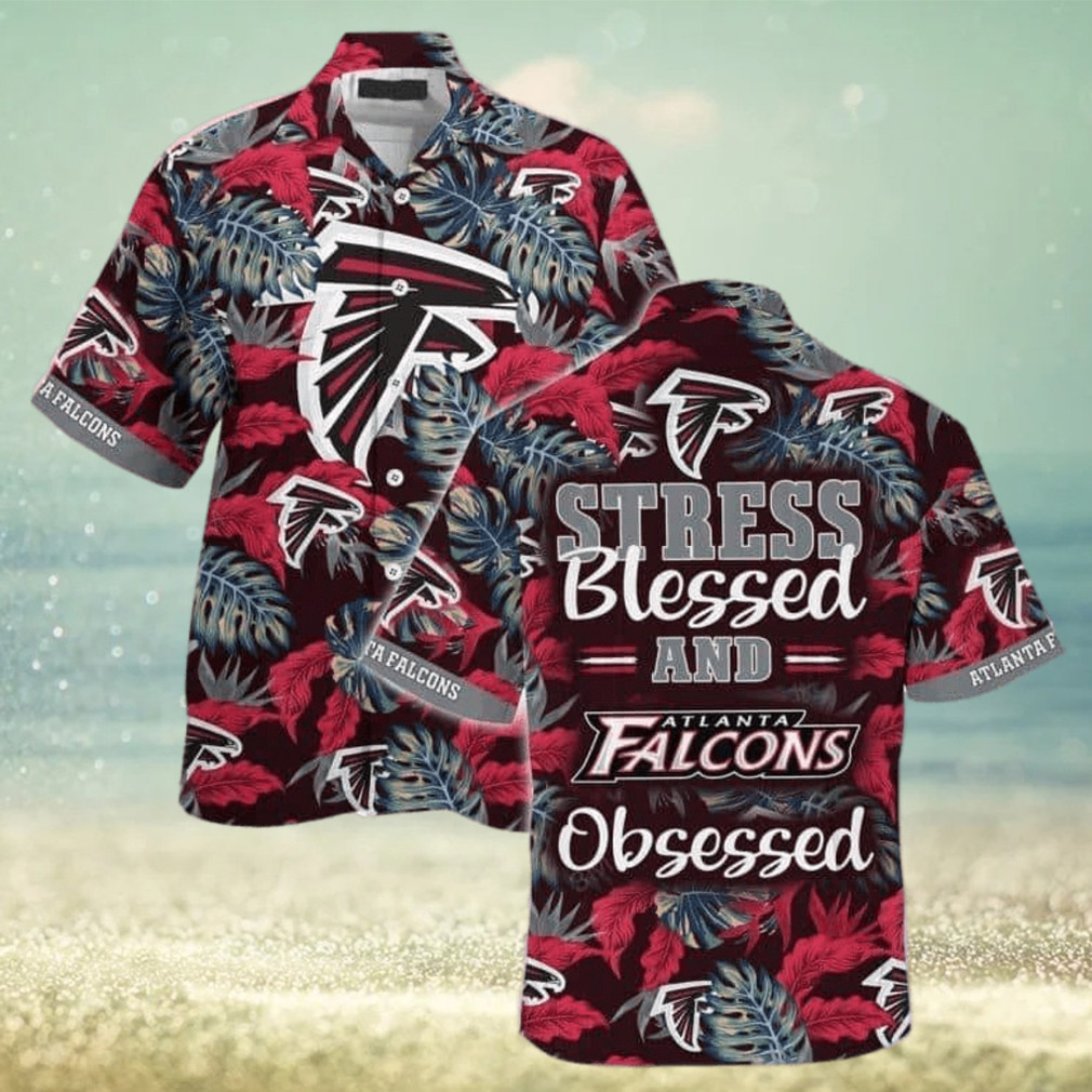 Atlanta-Falcons-NFL-Stress-Blessed-Obsessed-Tropical-Palm-Leaves-Pattern-Hawaiian-Shirt-1