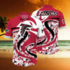 Atlanta Falcons NFL Tropical Flower Summer Aloha Beach Gift For Him Hawaiian Shirt