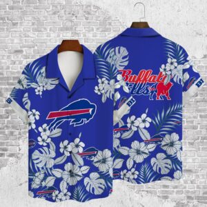 Buffalo Bills 2023 AOP Hawaiian Shirt V22