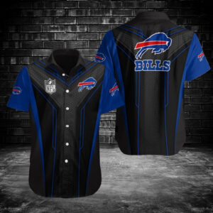 Buffalo Bills NFL Logo Sport Pattern Hawaiian Shirt V3