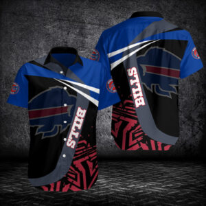 Buffalo Bills NFL Logo Sport Pattern Hawaiian Shirt V6