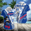 Buffalo Bills NFL Mickey Mouse Tropical Hawaiian Shirt