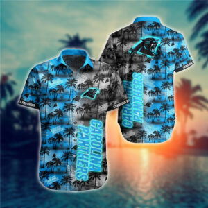 Carolina Panthers NFL Flower Gift For Summer Hawaiian Shirt