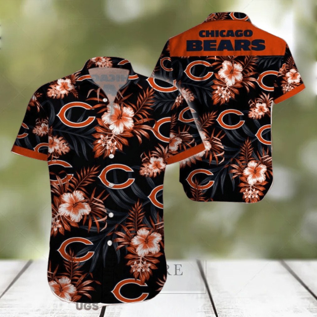 Chicago-Bears-NFL-Beach-Floral-Tropical-3D-Printing-Hawaiian-Shirt-1