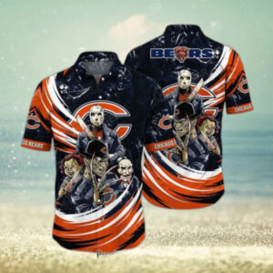 Chicago Bears NFL Magic Aloha Summer Pattern Hawaiian Shirt