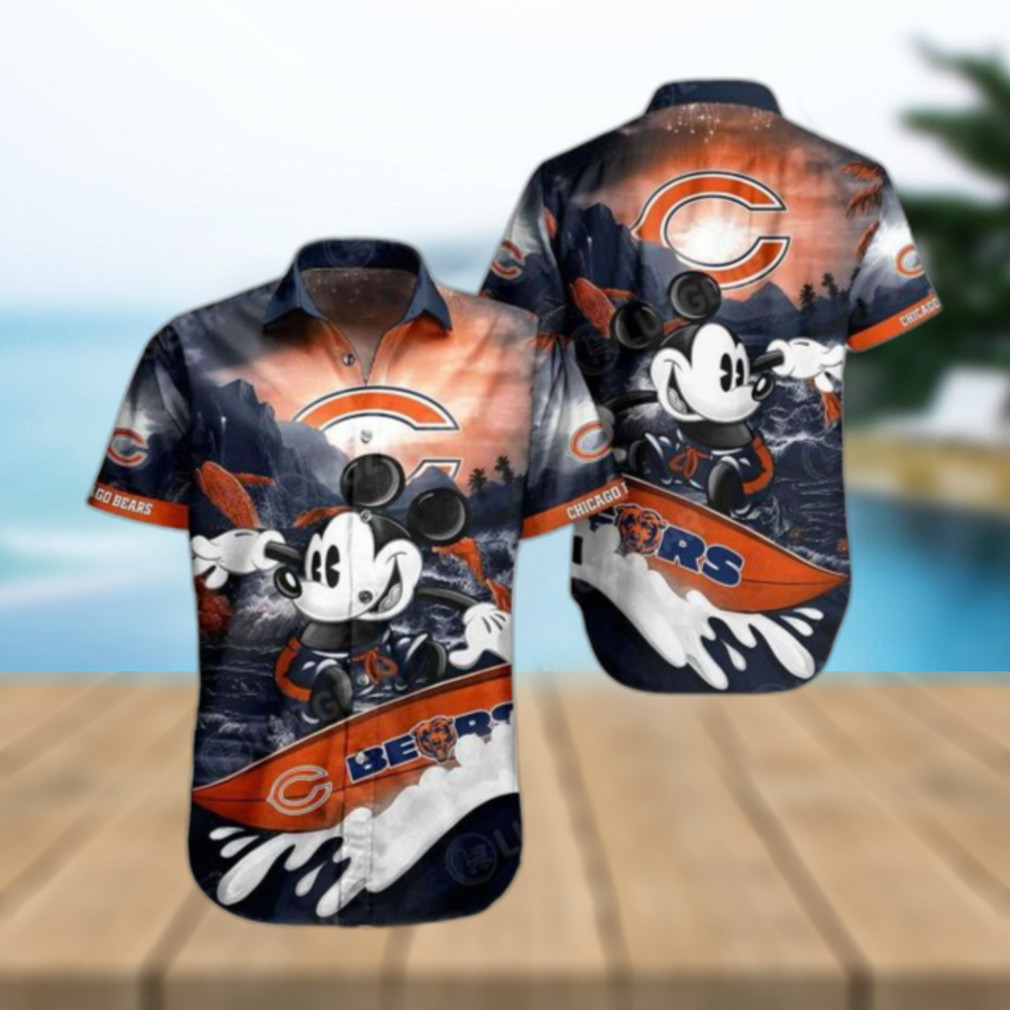 Chicago-Bears-NFL-Mickey-Graphic-Hawaiian-Shirt-1