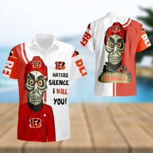Cincinnati Bengals NFL Haters I Kill You Hawaiian Shirt