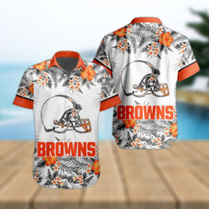 Cleveland Browns NFL Special Floral Tropical Hawaiian Shirt