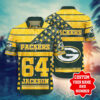 Custom Green Bay Packers Stars Hawaiian Shirt