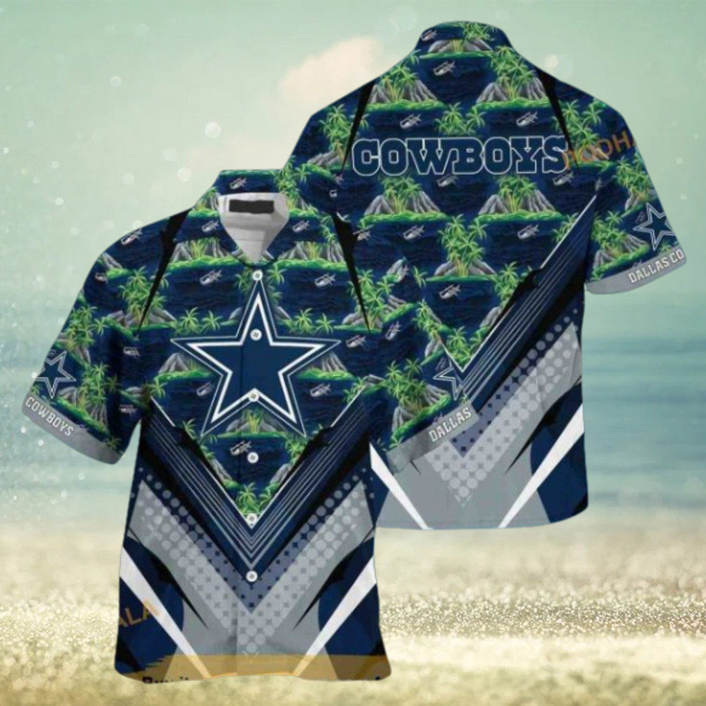 Dallas-Cowboys-NFL-Island-3D-Pattern-Hawaiian-Shirt-1