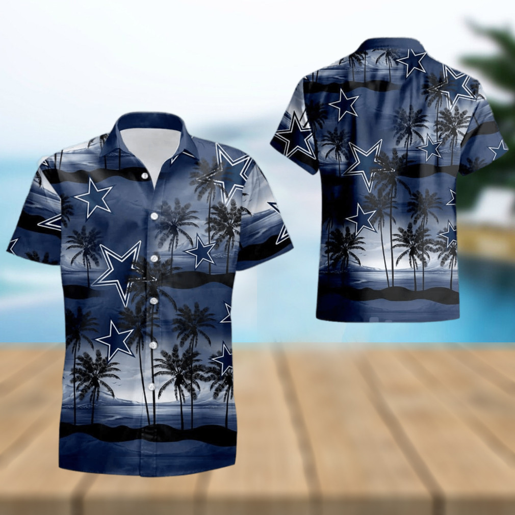 Dallas Cowboys NFL Island Navy Ocean Hawaiian Shirt Dallas Cowboys NFL Island Navy Ocean Hawaiian Shirt