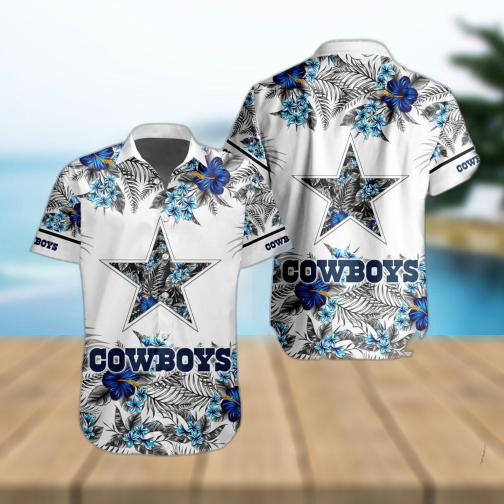 Dallas Cowboys NFL Special Floral Tropical Team Hawaiian Shirt Dallas Cowboys NFL Special Floral Tropical Team Hawaiian Shirt
