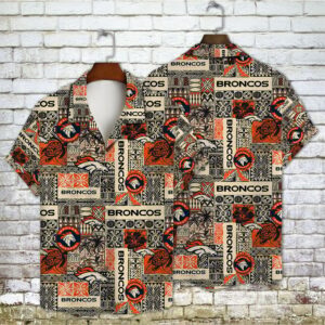 Denver Broncos 2023 AOP Hawaiian Shirt V6