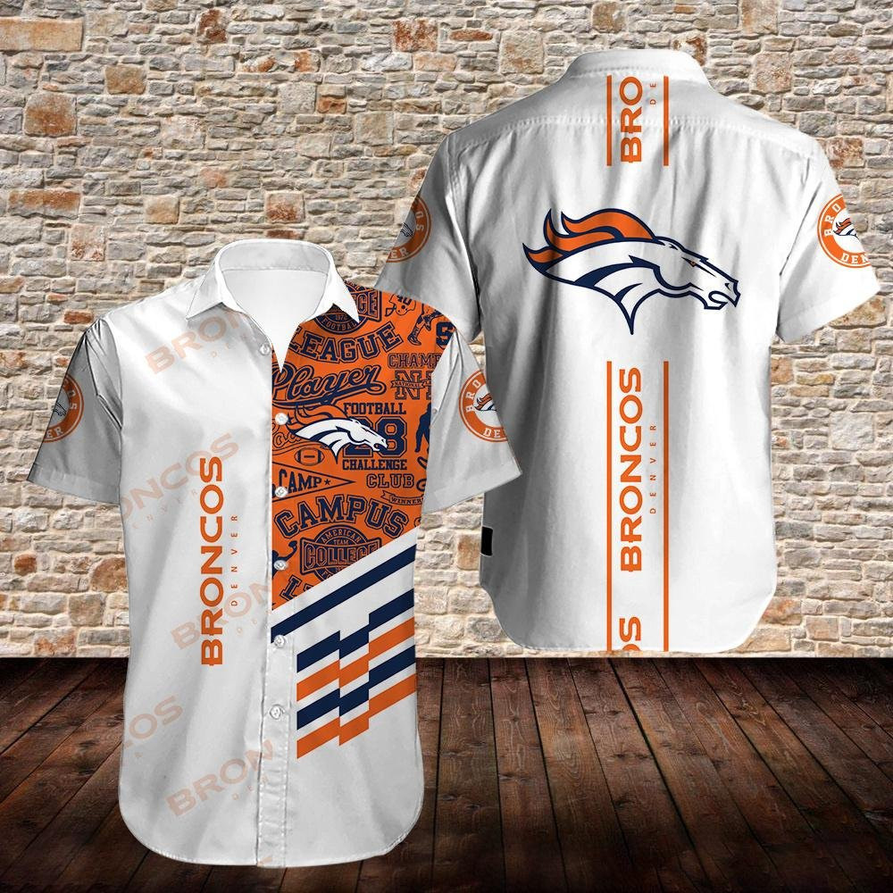 Denver Broncos NFL Limited Edition Hawaiian Shirt V2 Denver Broncos NFL Limited Edition Hawaiian Shirt V2