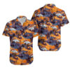 Denver Broncos NFL Logo Pattern Hawaiian Shirt